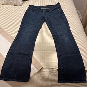 Citizens Of Humanity Dark Blue Boot Cut Jeans